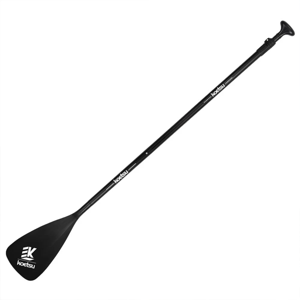 3-Piece Stand Up Paddleboard Paddles Adjustable Length SUP Surfpaddle Aluminum Alloy One Way Paddle for Outdoor Water Sports