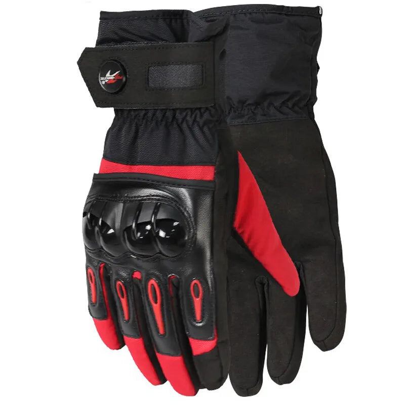 Winter Cycling Gloves Men Women Thermal Full Finger Bike Windproof Gloves with Touchscreen for MTB Motorcycle Outdoor Sports