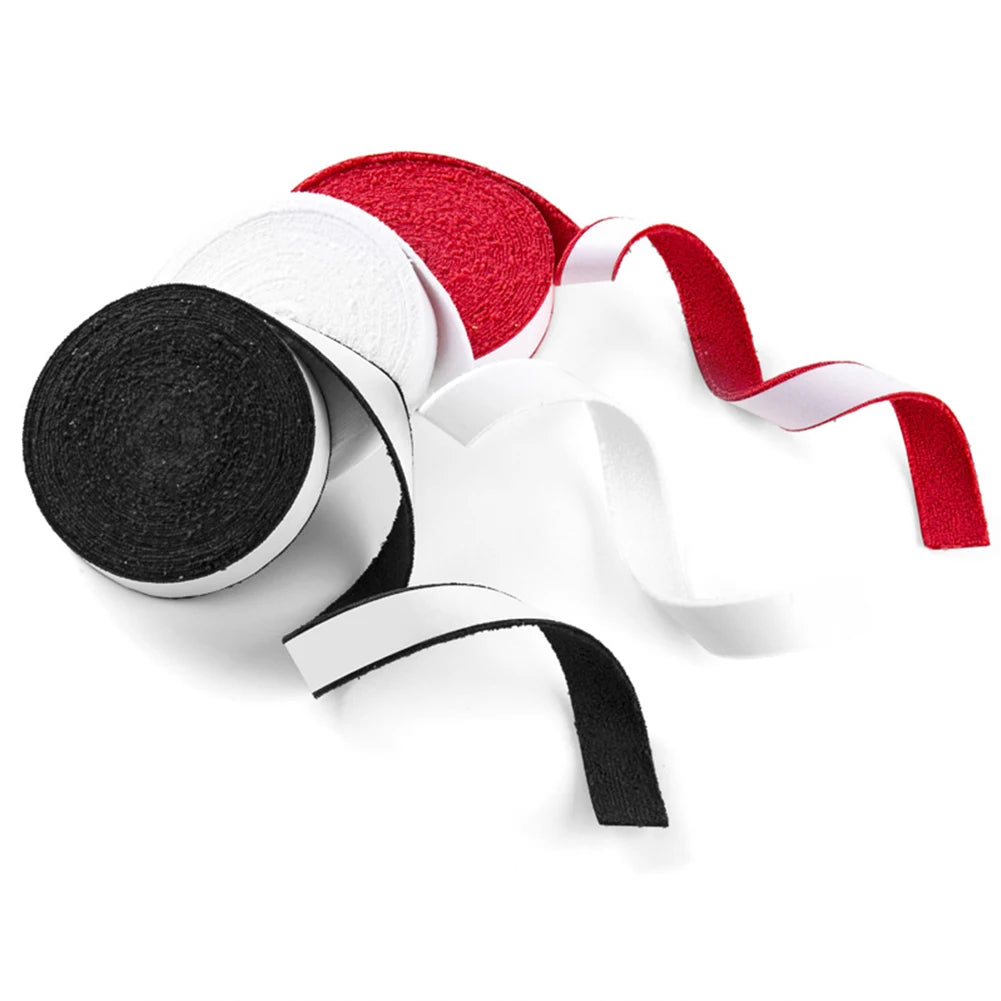 10m Badminton Tennis Racket Overgrips Anti Skid Tennis Racket Grip Tape Super Absorbing Replacement 3cm Wide Sports Accessories