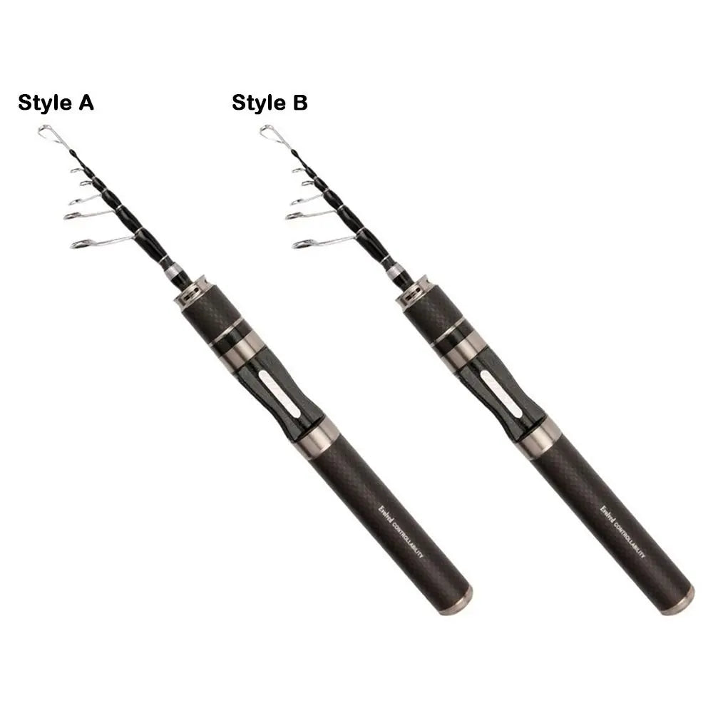 Telescopic Fishing Rod Full Kits Casting Rod Spincast Fishing Reel Feeder Rod Combo Ultra Short 1.5m-1.8m Fishing Rod Set