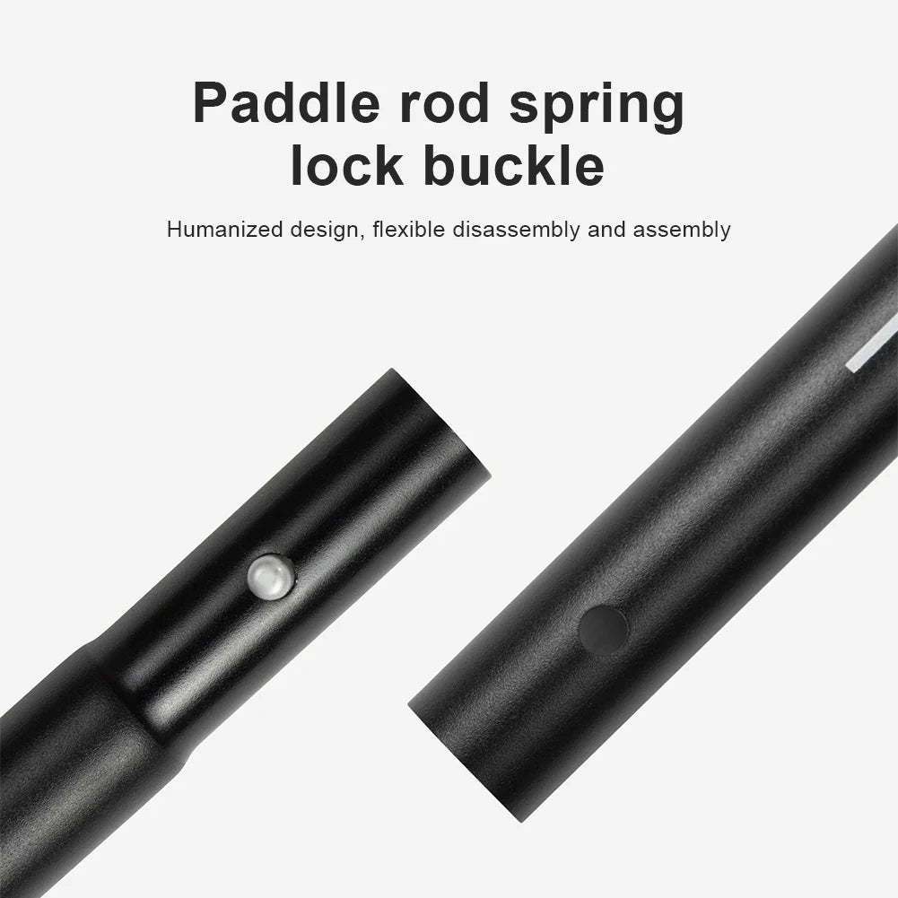 3-Piece Stand Up Paddleboard Paddles Adjustable Length SUP Surfpaddle Aluminum Alloy One Way Paddle for Outdoor Water Sports