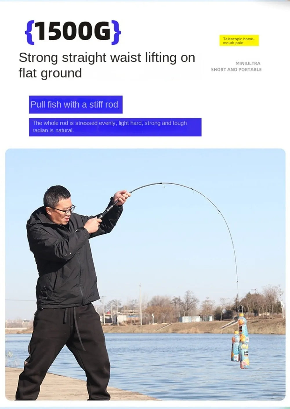 Telescopic Fishing Rod Full Kits Casting Rod Spincast Fishing Reel Feeder Rod Combo Ultra Short 1.5m-1.8m Fishing Rod Set
