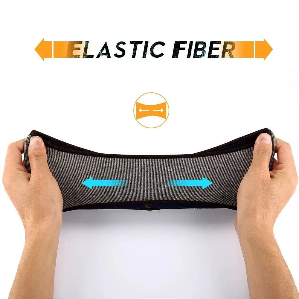 Fleece Ear Warmer Muff Winter Sports Headband Ear Muffs Headband for Men Women Running Skiing Outdoor Ear Warmer Sweatband