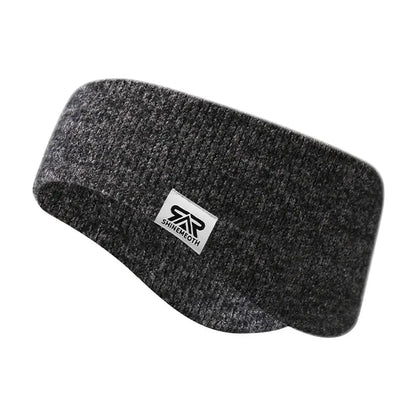 Winter Double Layered Sports Warm Headband Elastic Ear Protection Yoga Warm Hairbands for Men Women Cold Weather