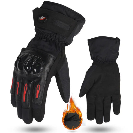 Winter Cycling Gloves Men Women Thermal Full Finger Bike Windproof Gloves with Touchscreen for MTB Motorcycle Outdoor Sports