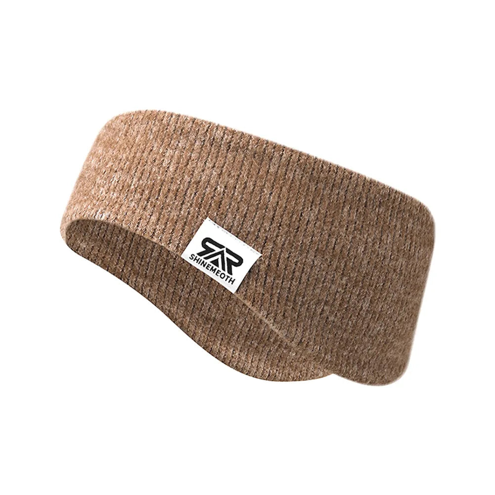 Winter Double Layered Sports Warm Headband Elastic Ear Protection Yoga Warm Hairbands for Men Women Cold Weather