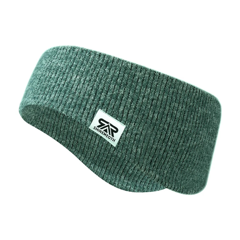 Winter Double Layered Sports Warm Headband Elastic Ear Protection Yoga Warm Hairbands for Men Women Cold Weather