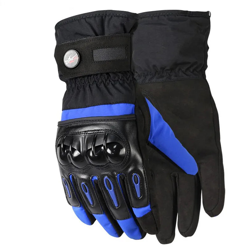 Winter Cycling Gloves Men Women Thermal Full Finger Bike Windproof Gloves with Touchscreen for MTB Motorcycle Outdoor Sports
