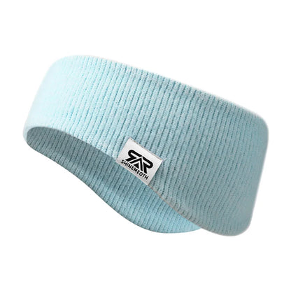 Winter Double Layered Sports Warm Headband Elastic Ear Protection Yoga Warm Hairbands for Men Women Cold Weather