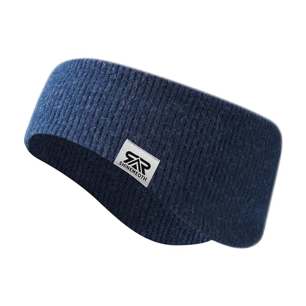 Winter Double Layered Sports Warm Headband Elastic Ear Protection Yoga Warm Hairbands for Men Women Cold Weather